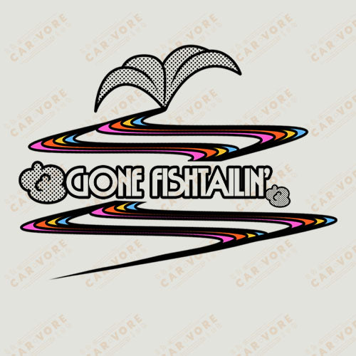 Fishtailing Road Course Track Day Racing Silver Unisex T-Shirt