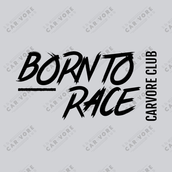 Born To Race Text Road Course Track Day Racing Unisex T-Shirt