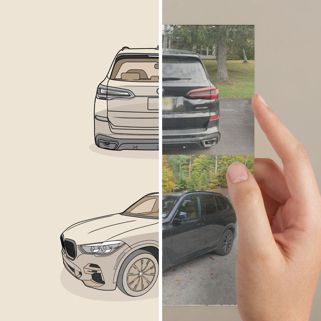 Custom Car Art Print