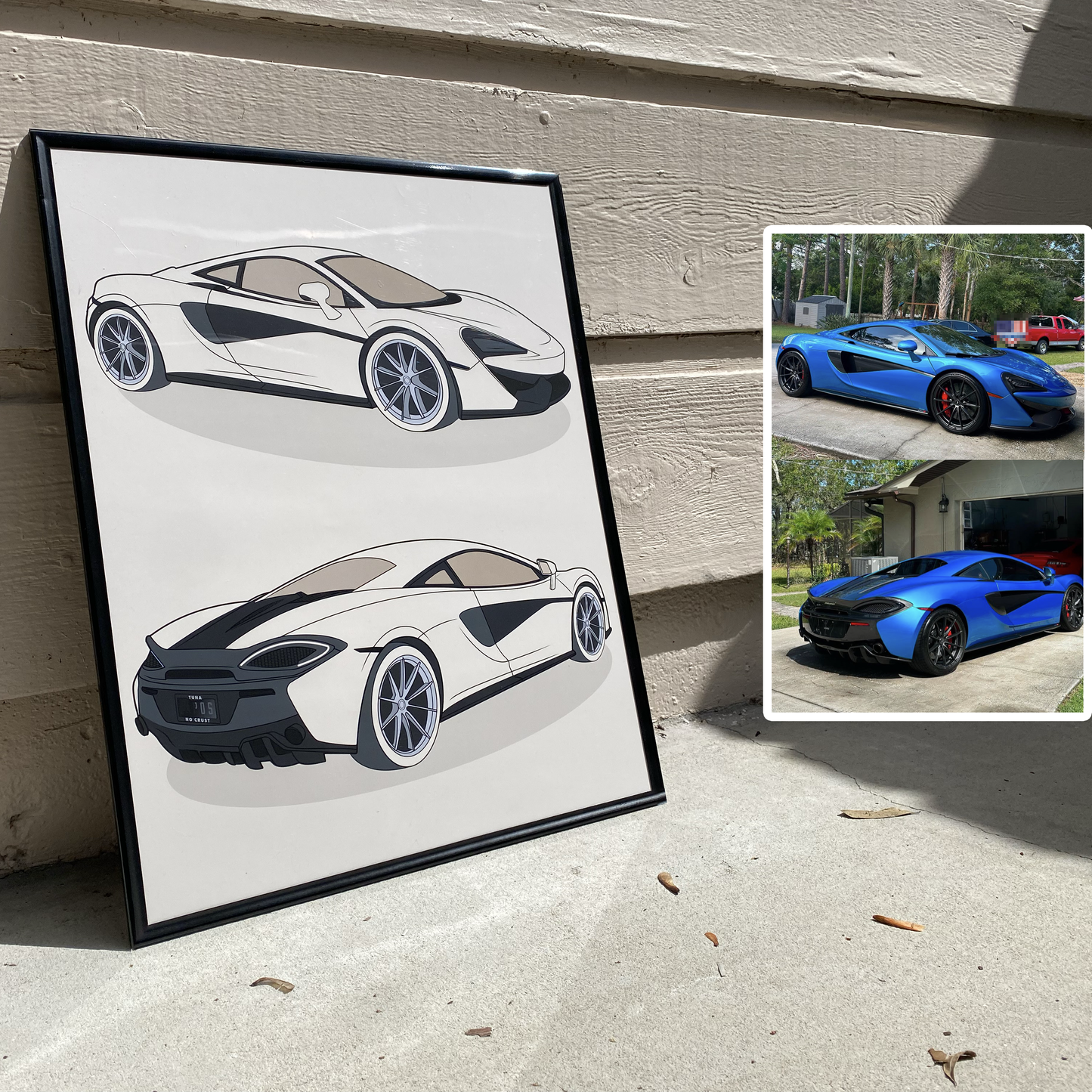 Custom Car Art Print