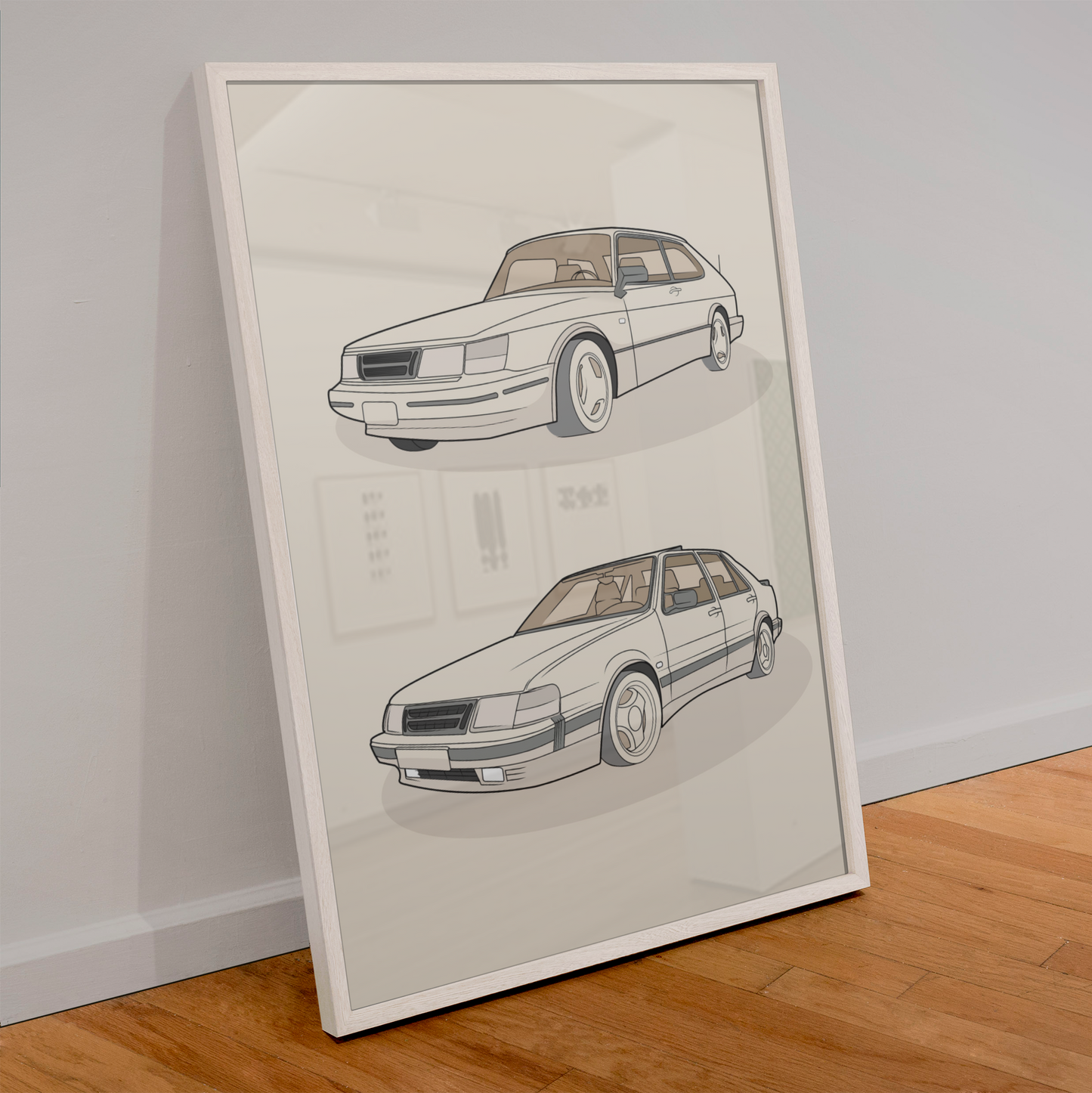 Custom Car Art Print