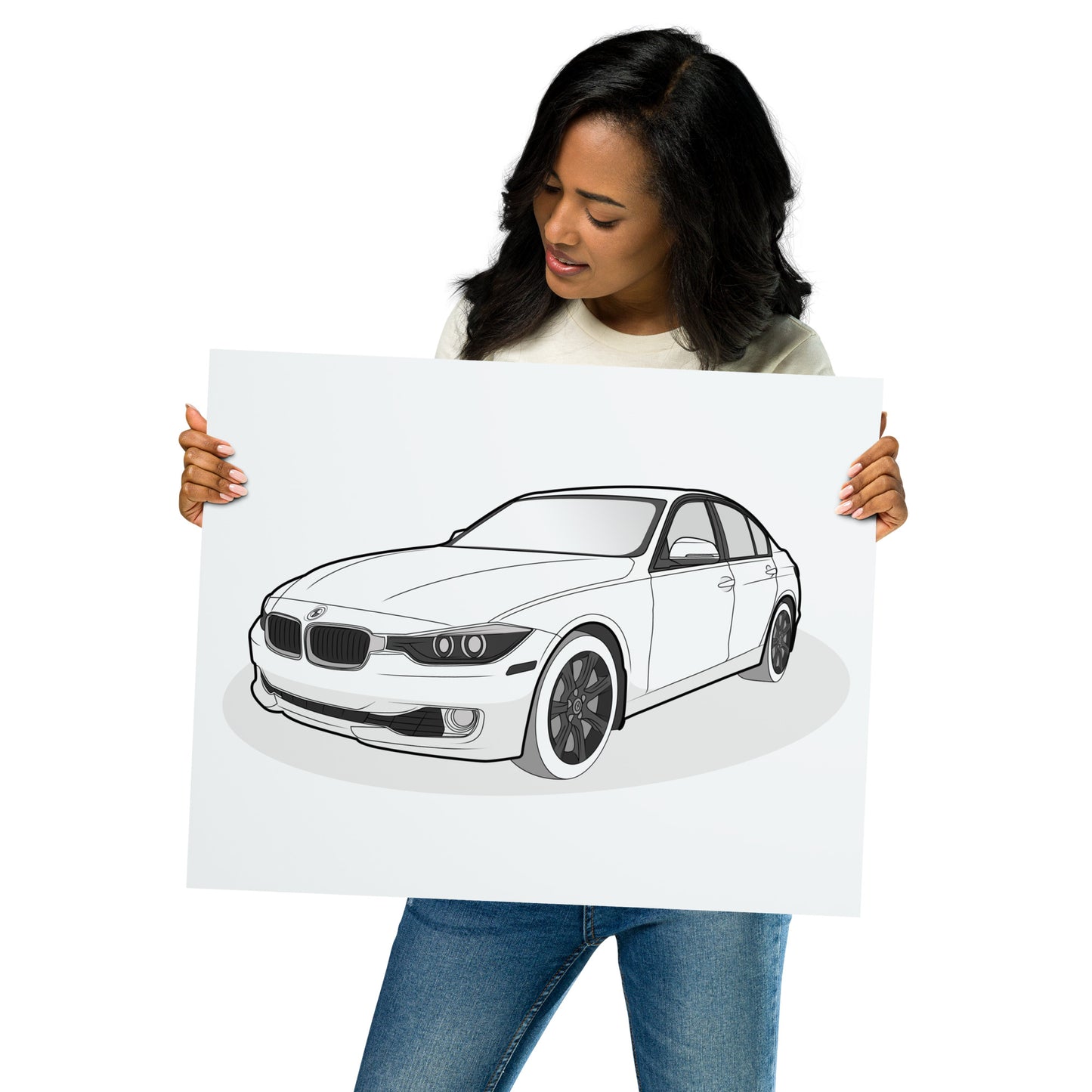 Custom Car Art Print