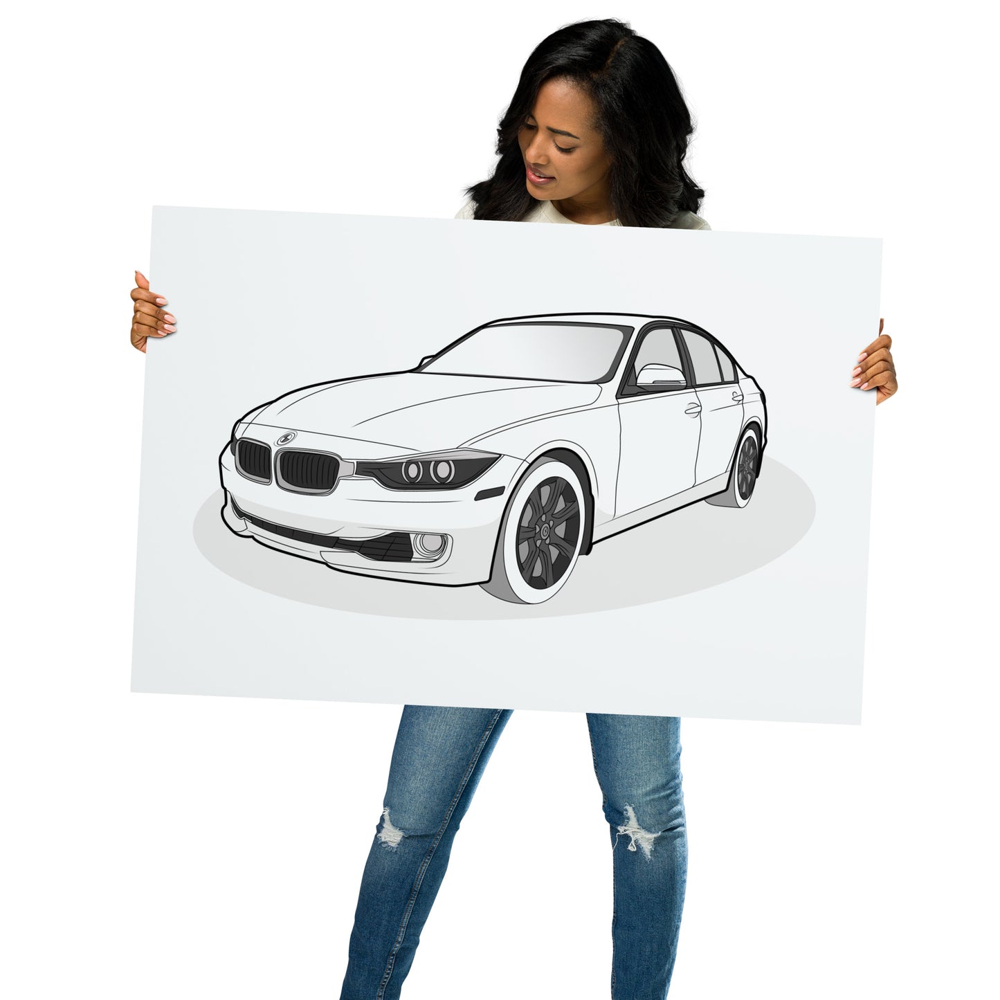 Custom Car Art Print