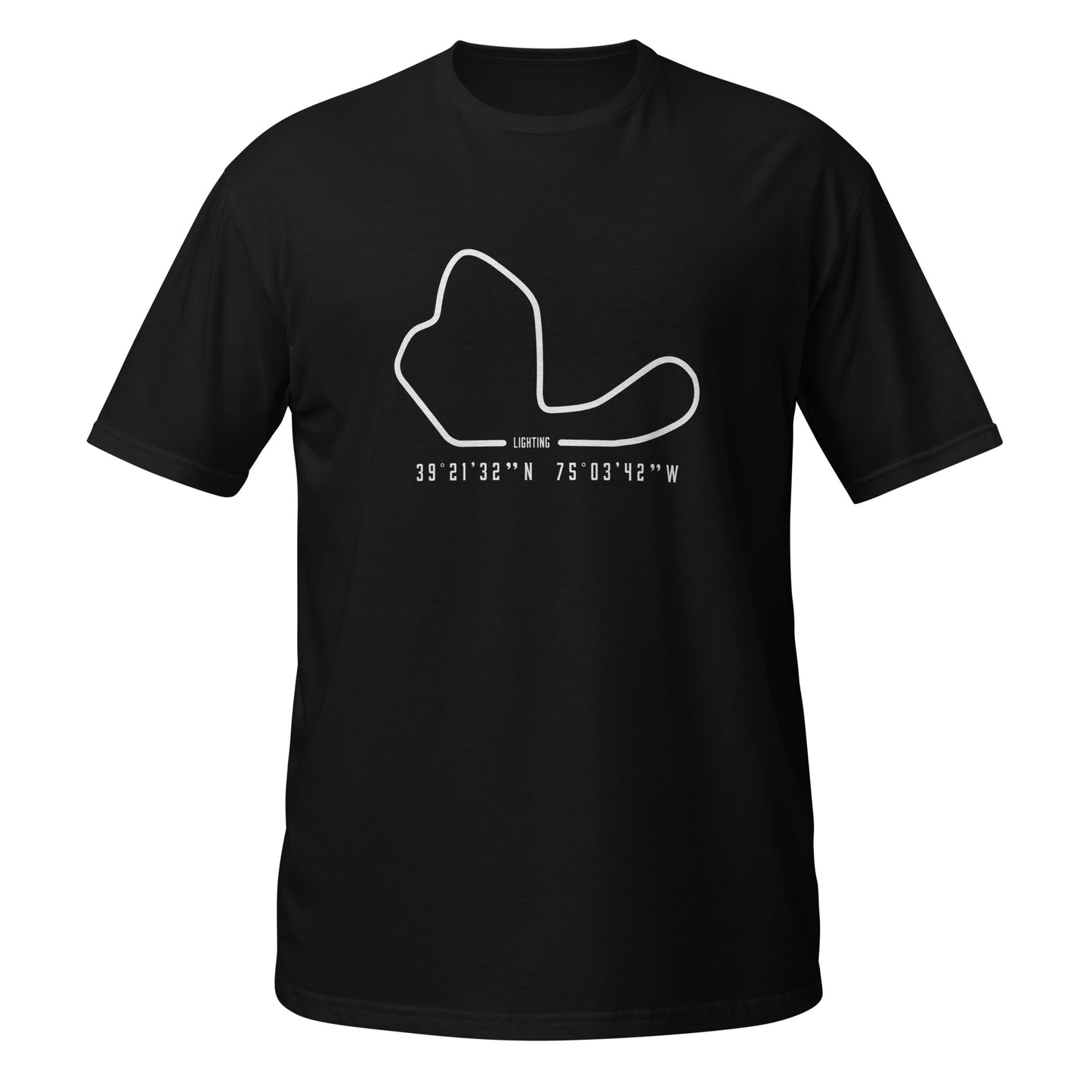 Lighting Track Outline Unisex T-Shirt