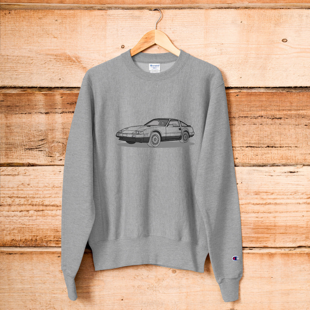 1984 Datsun Nissan 300ZX Turbo Double Sided Men’s Champion Sweatshirt (2 Colors Available)