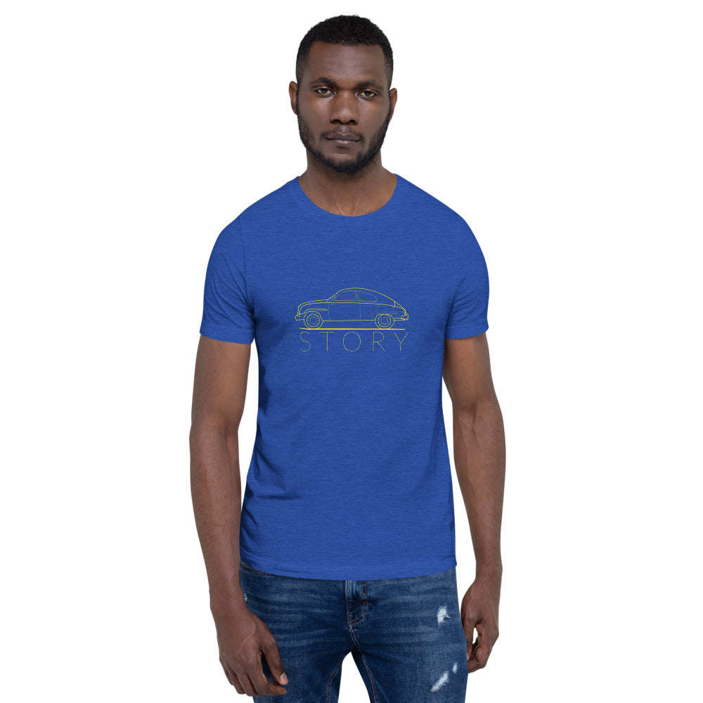 Saab Ninety-Three Story Outline Unisex T-Shirt (6 Colors Available)