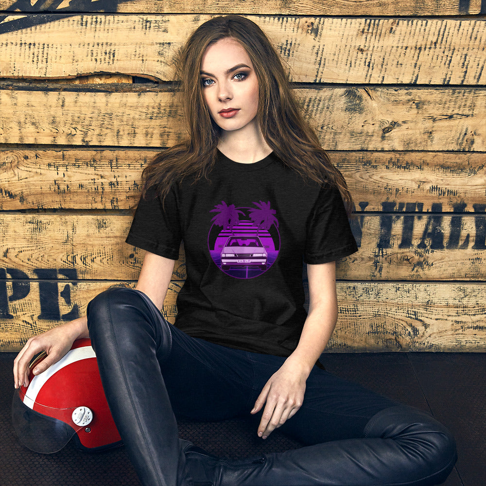 Vaporwave Saab 9000 Unisex T-Shirt (3 Colors Available)