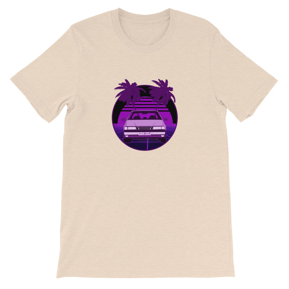 Vaporwave Saab 9000 Unisex T-Shirt (3 Colors Available)