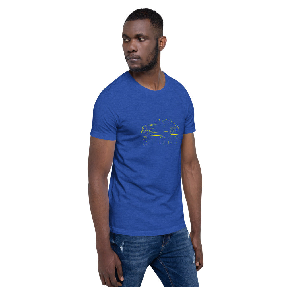 Saab Ninety-Three Story Outline Unisex T-Shirt (6 Colors Available)