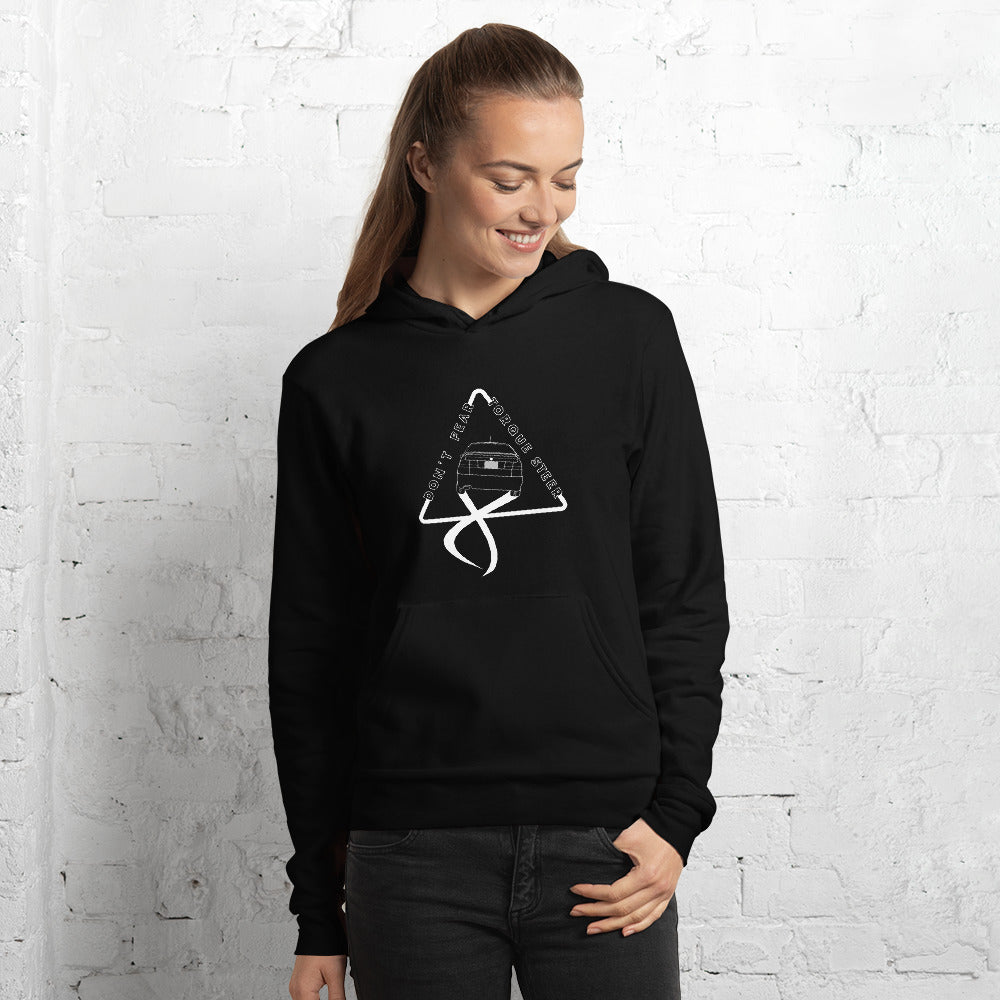 Saab 9-3 Viggen Don't Fear Torque Steer Premium Unisex hoodie
