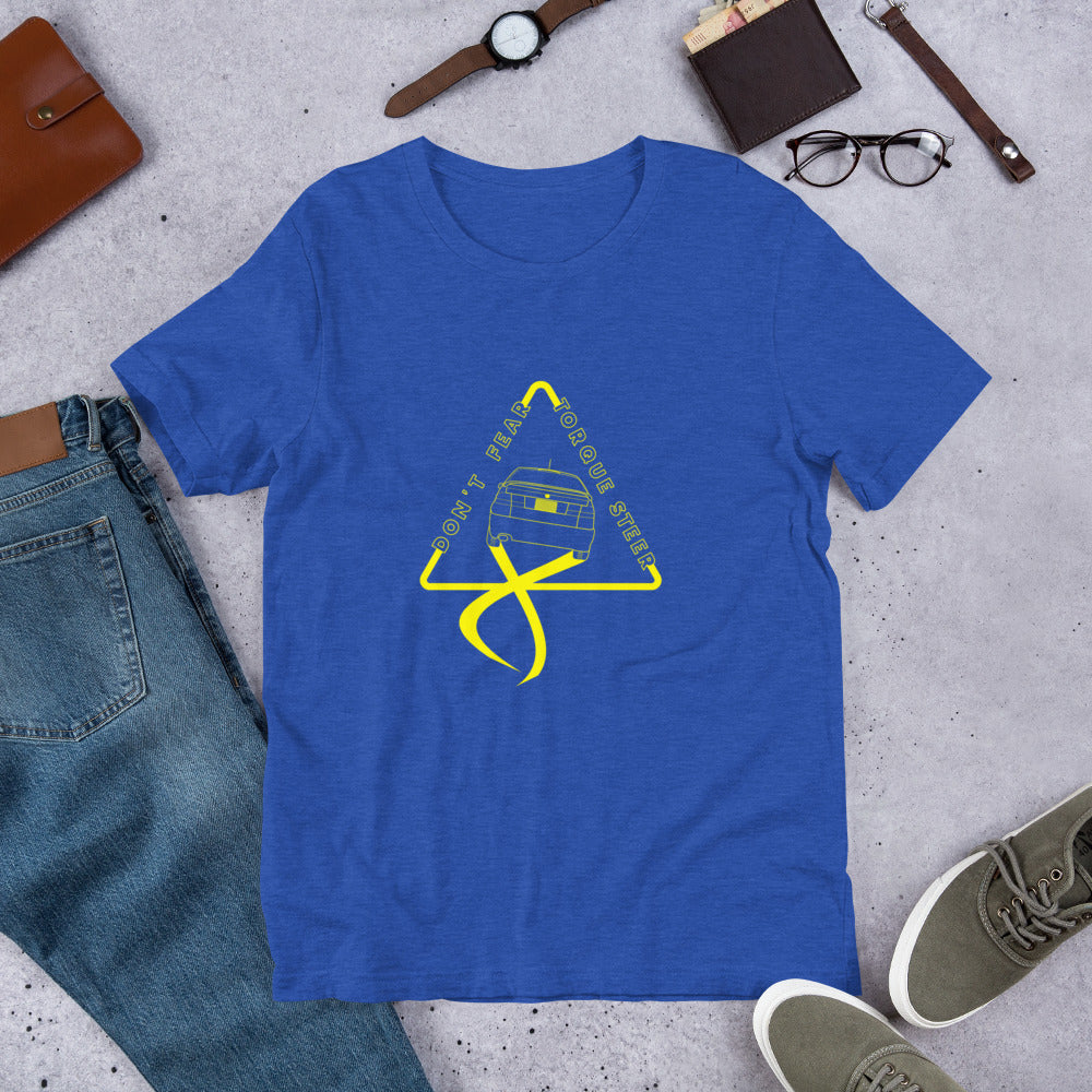 Saab 9-3 Viggen Don't Fear Torque Steer Unisex T-Shirt (3 Colors Available)