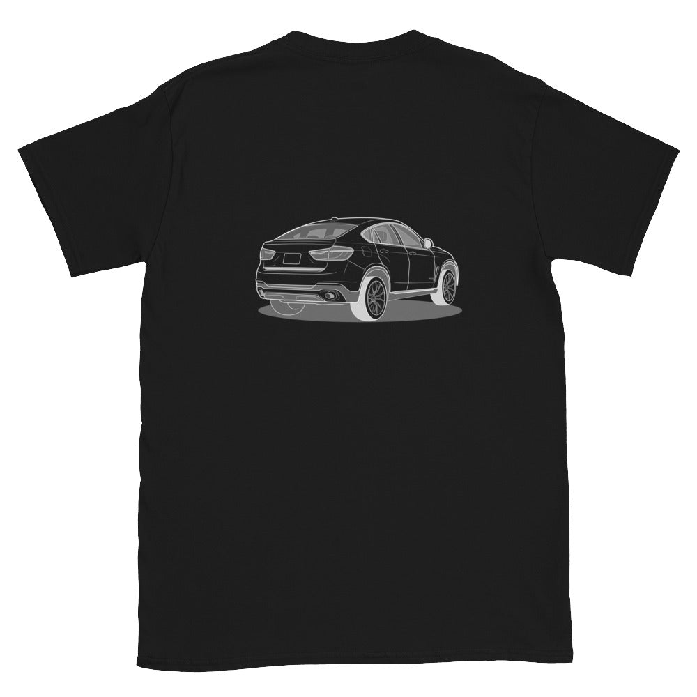 2016 BMW X6 XDrive 40D F16 Double Sided Unisex T-Shirt (3 Colors Available)