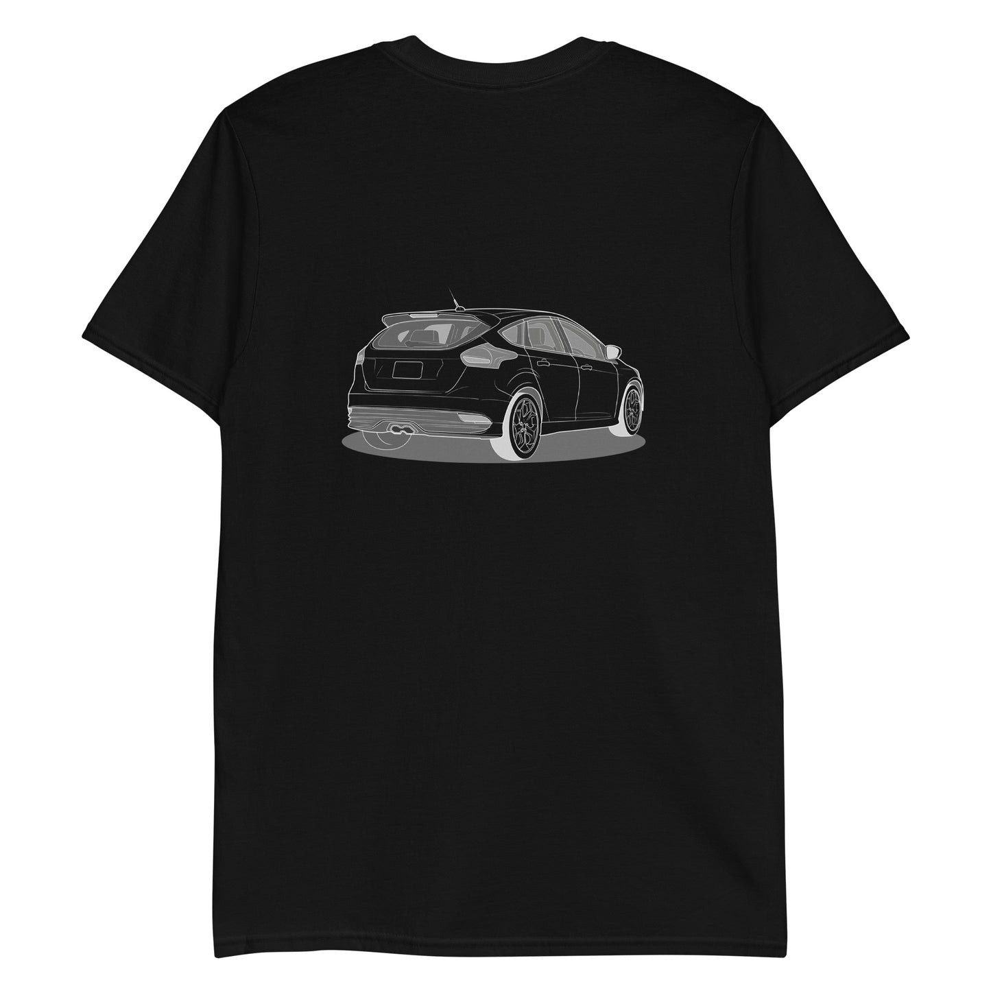 2017 Ford Focus ST Mk3 (Right-Hand Drive) Double Sided Unisex T-Shirt (3 Colors Available)