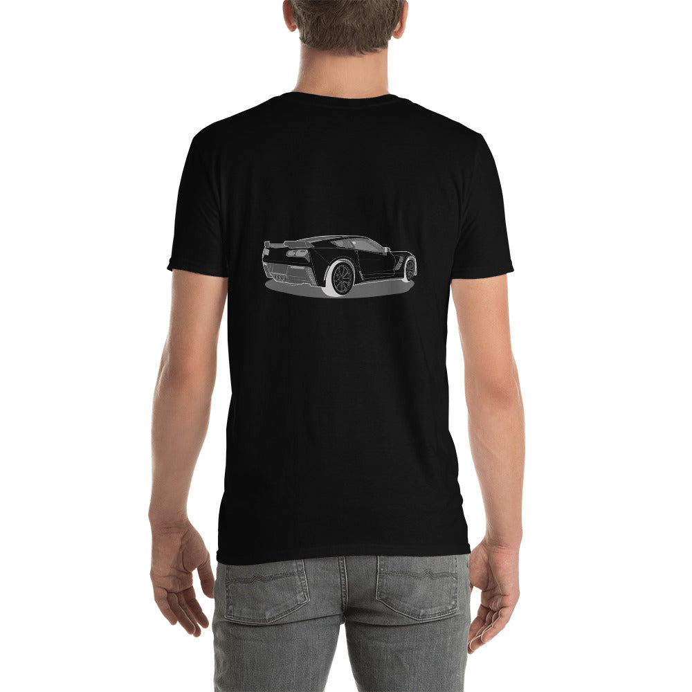 2019 Chevy Corvette Grand Sport Coupe Double Sided Unisex T-Shirt (3 Colors Available)