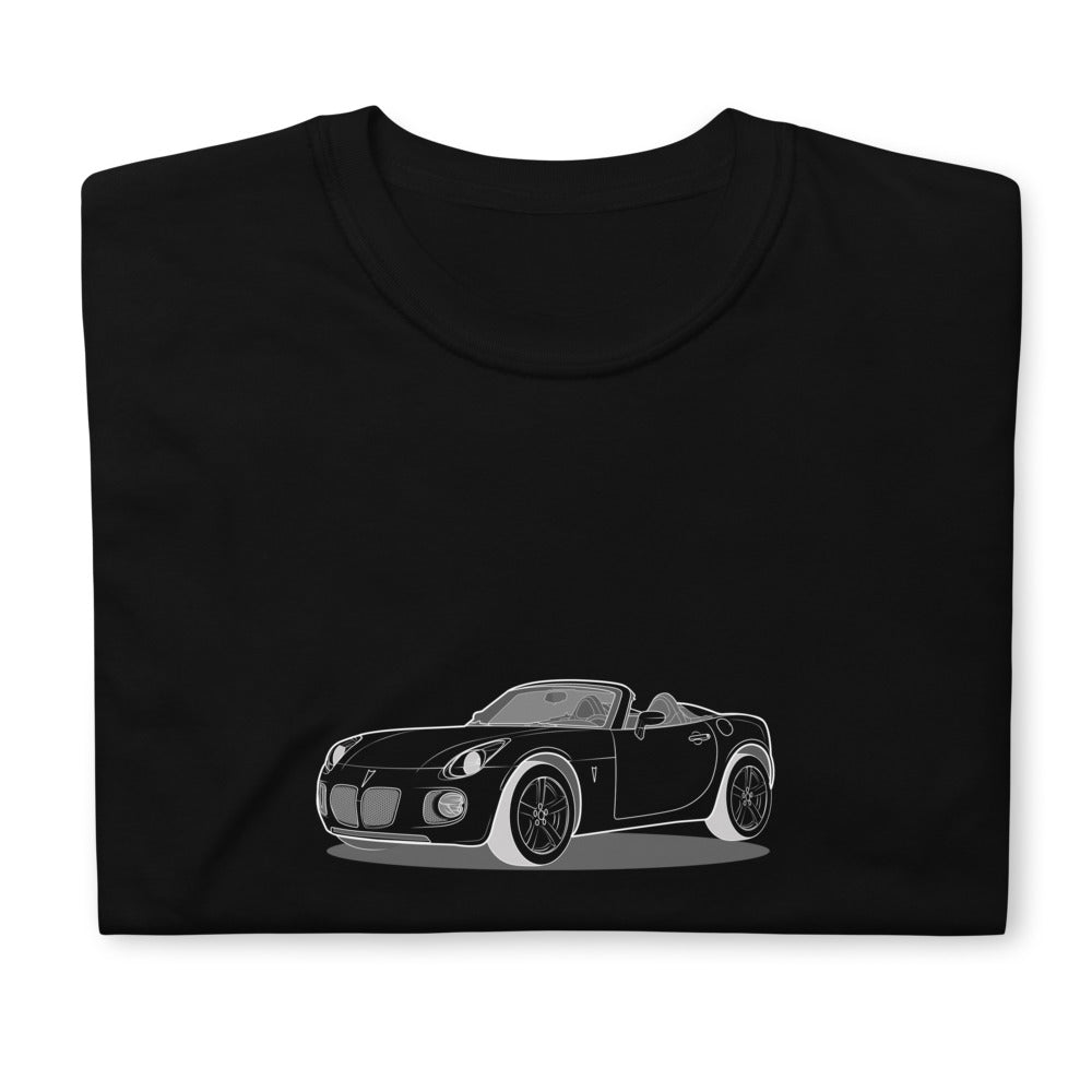 2008 Pontiac Solstice Convertible GXP Front Side Unisex T-Shirt (3 Colors Available)