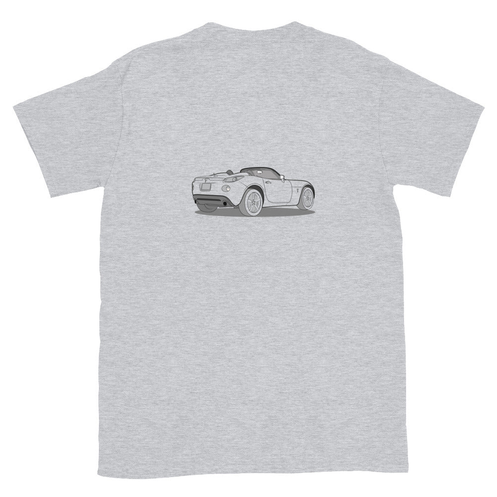 2008 Pontiac Solstice Convertible GXP Double Sided Unisex T-Shirt (3 Colors Available)