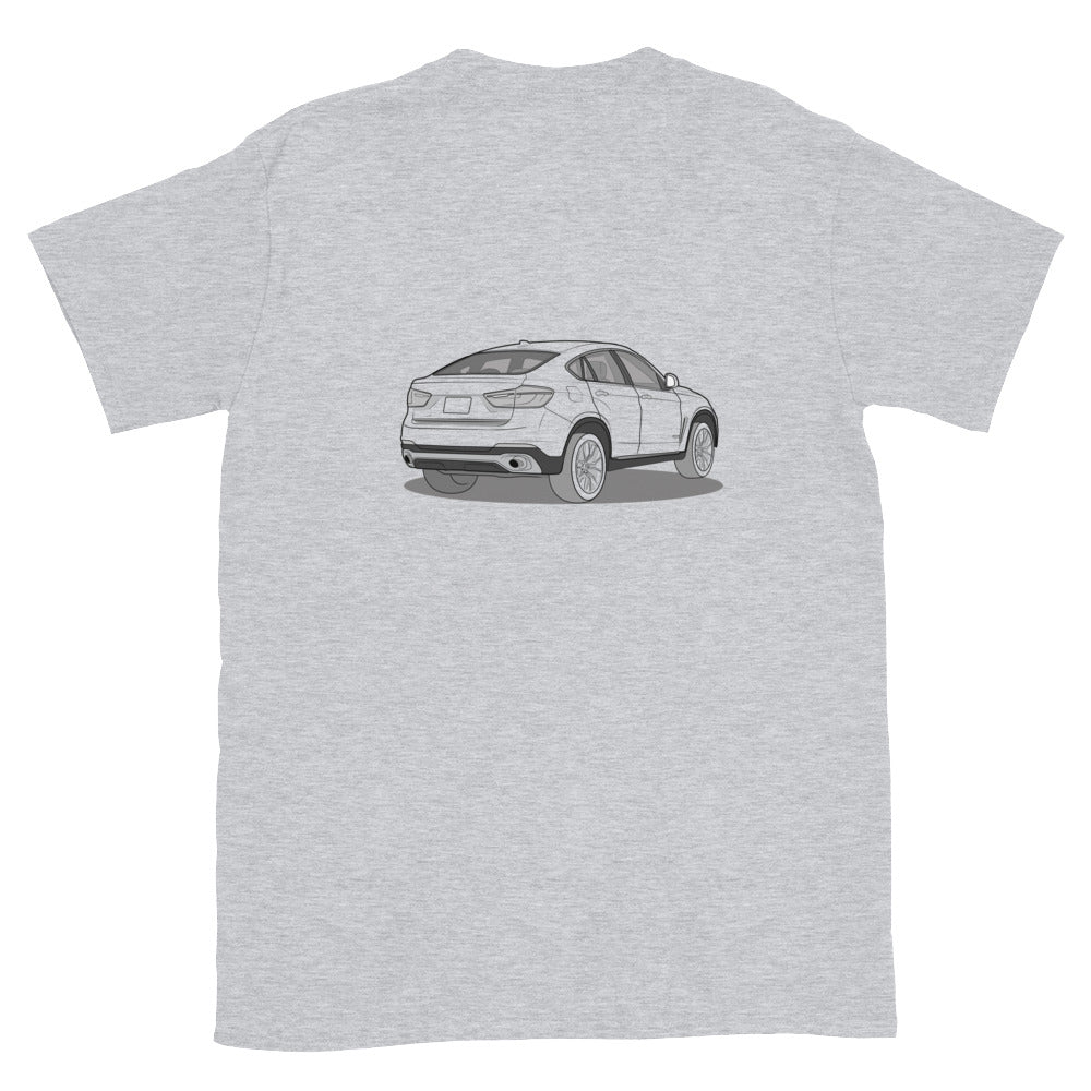 2016 BMW X6 XDrive 40D F16 Double Sided Unisex T-Shirt (3 Colors Available)