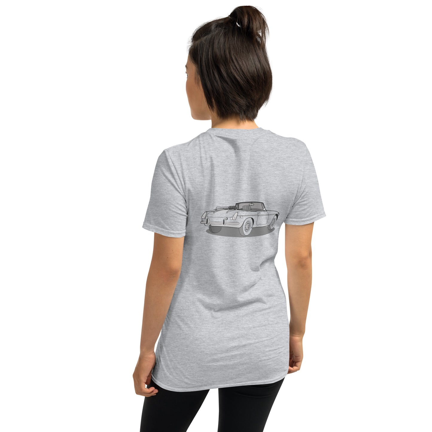 1973 MG B Double Sided Unisex T-Shirt (3 Colors Available)