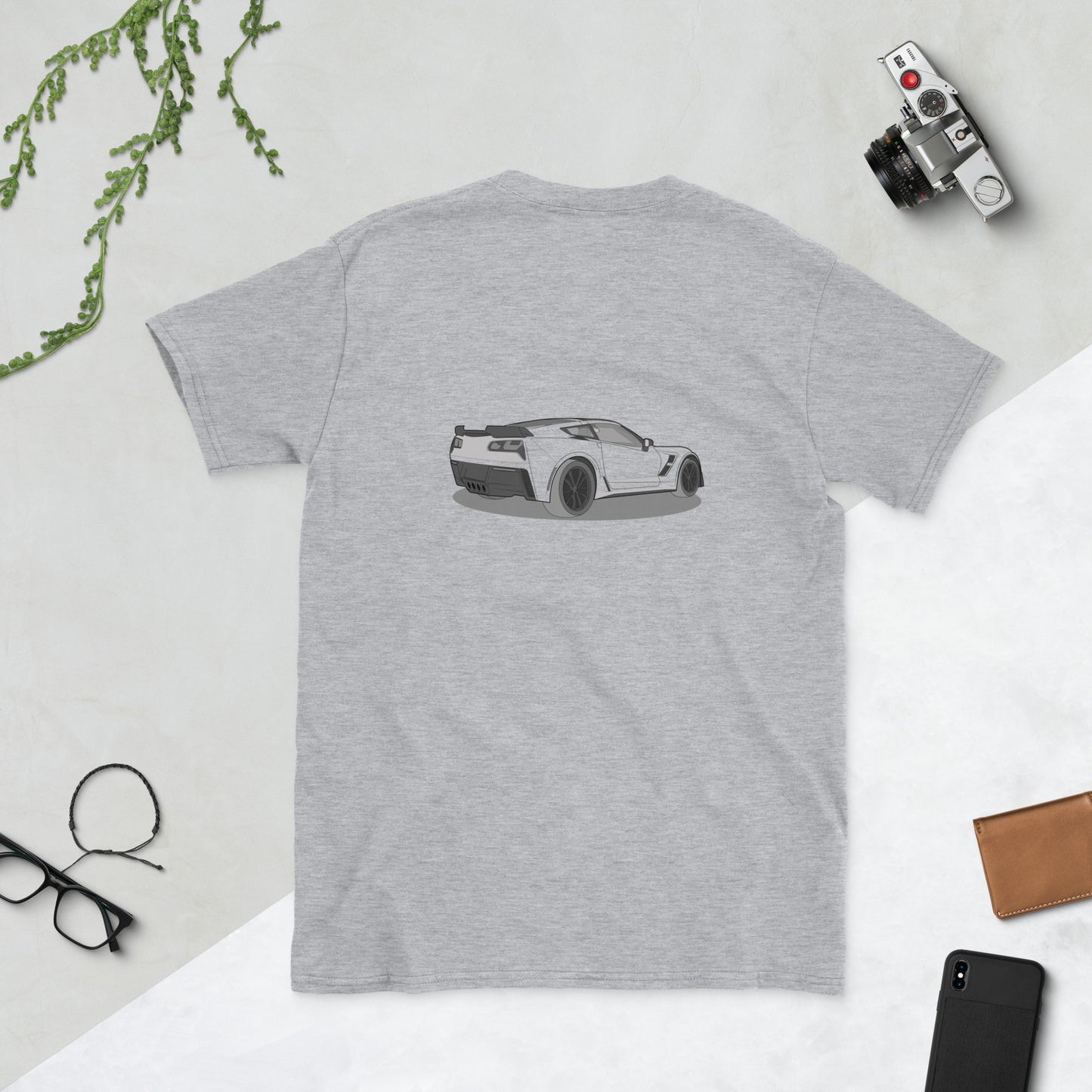 2019 Chevy Corvette Grand Sport Coupe Double Sided Unisex T-Shirt (3 Colors Available)