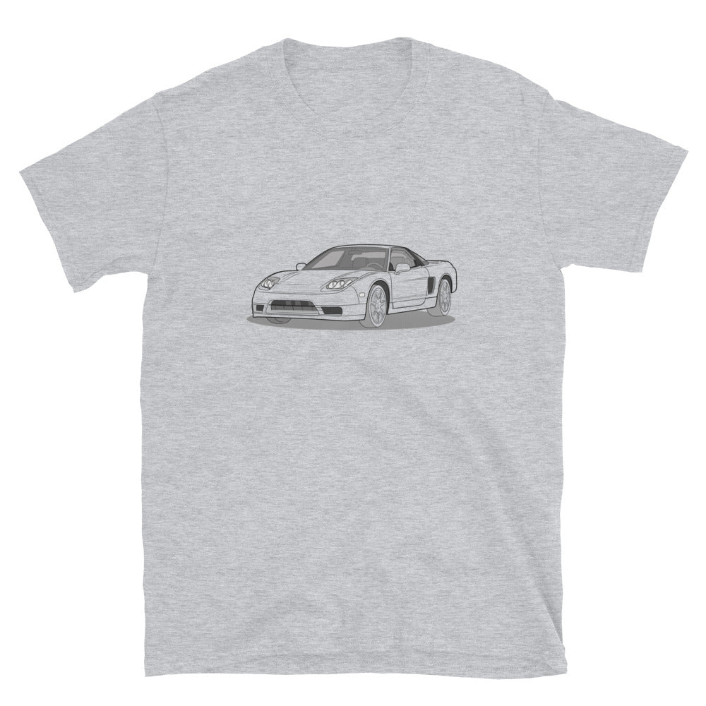 2005 Acura NSX-T NA1 NA2 Front Side Unisex T-Shirt (3 Colors Available)