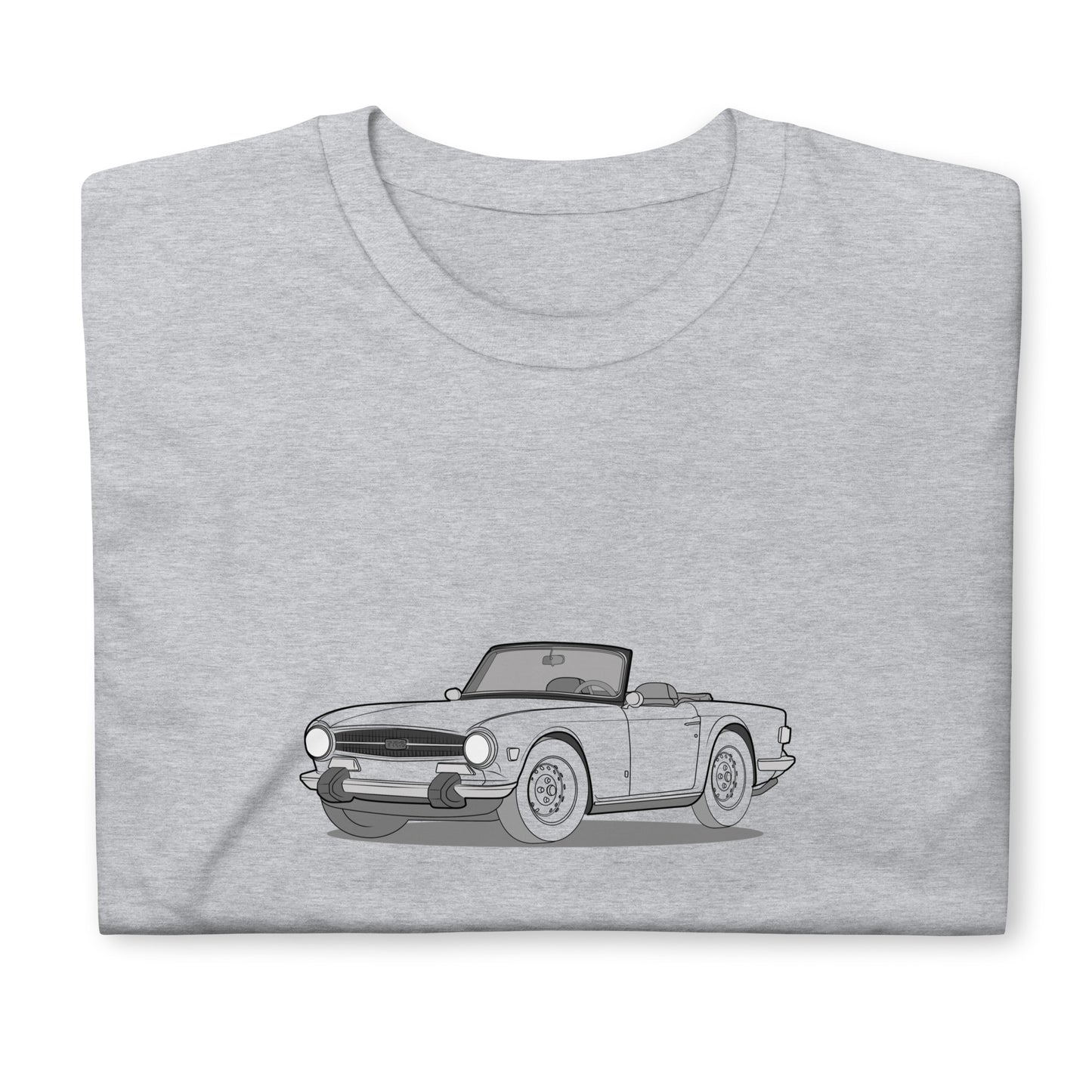 1974 Triumph TR6 Double Sided Unisex T-Shirt (3 Colors Available)