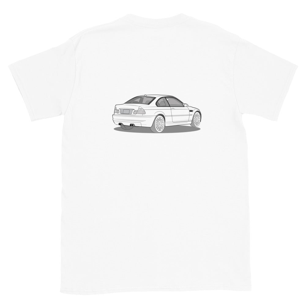 2006 BMW E46 M3 Coupe Double Sided Unisex T-Shirt (3 Colors Available)