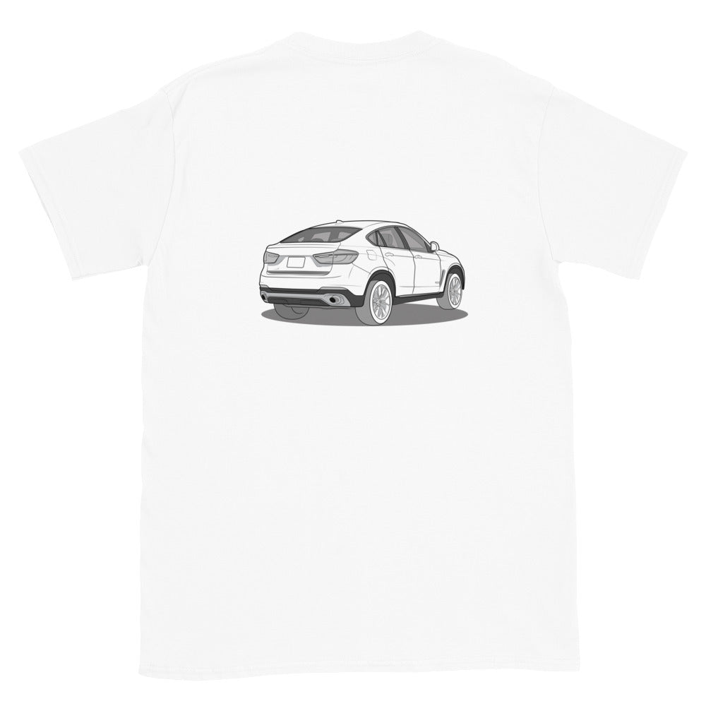 2016 BMW X6 XDrive 40D F16 Double Sided Unisex T-Shirt (3 Colors Available)