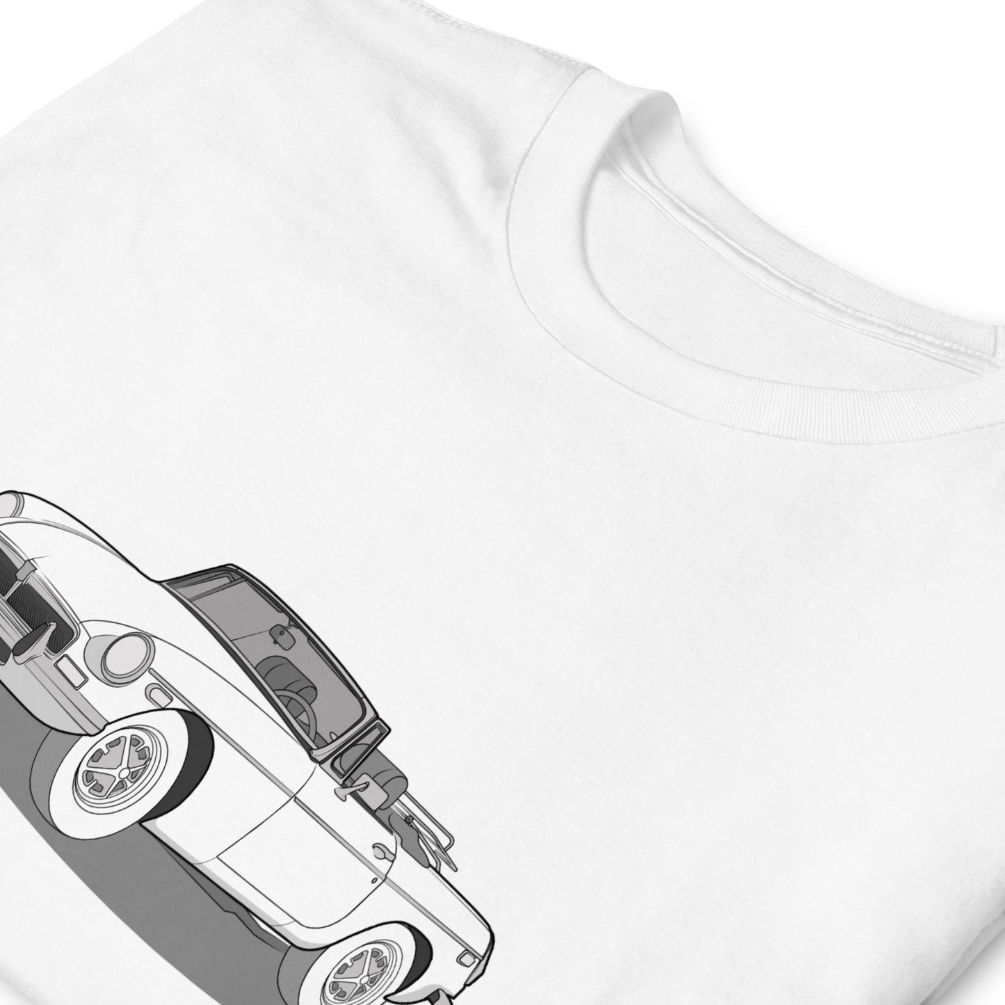 1973 MG B Front Side Unisex T-Shirt (3 Colors Available)