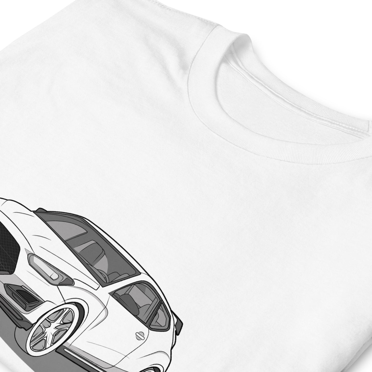 2021 Veloster N Front Side Front Side Unisex T-Shirt For Hyundai Enthusiasts (3 Colors Available)