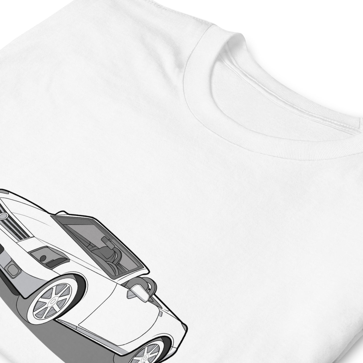 2006 XLR Front Side Unisex T-Shirt For Cadillac Enthusiasts (3 Colors Available)