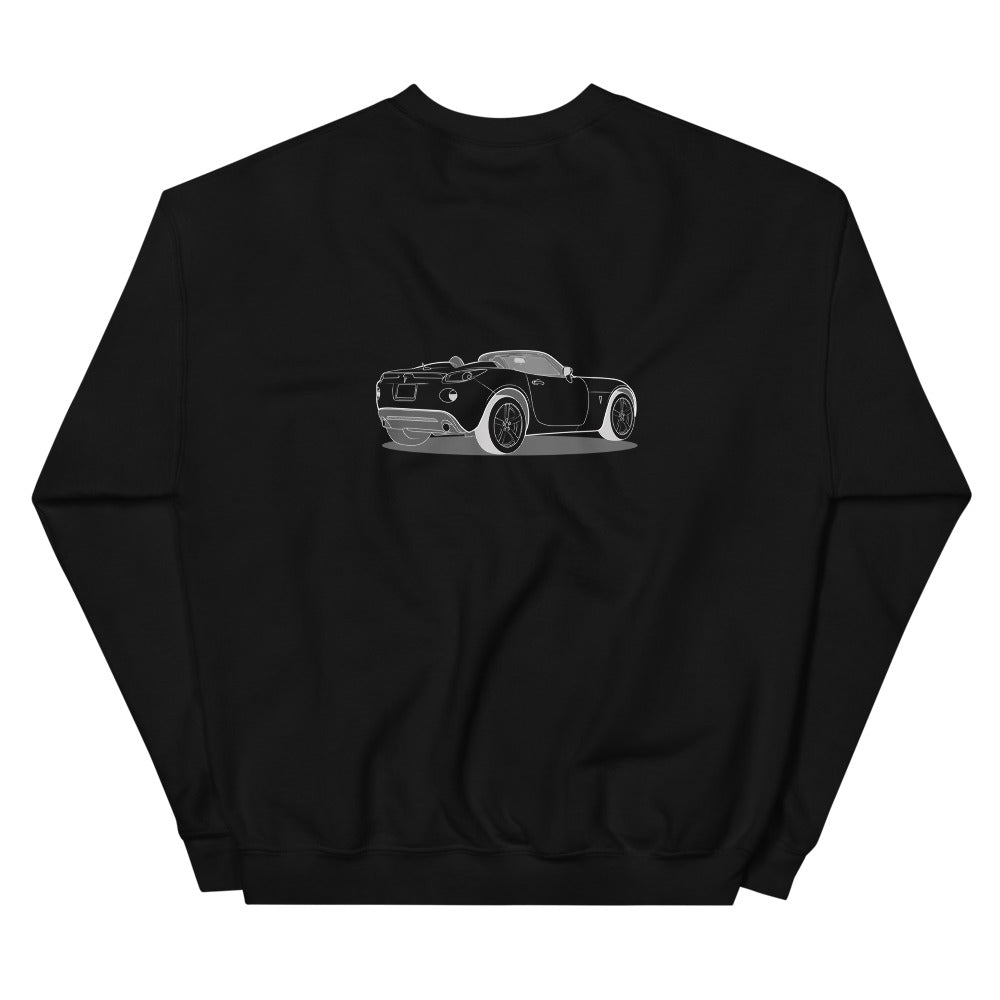 2008 Pontiac Solstice Convertible GXP Double Sided Unisex Sweatshirt (2 Colors Available)