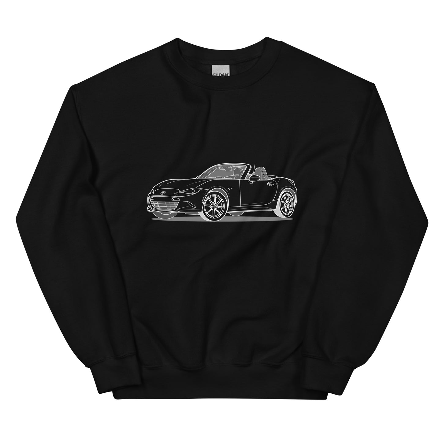 2019 Mazda Miata MX-5 Roadster Front Side Unisex Sweatshirt