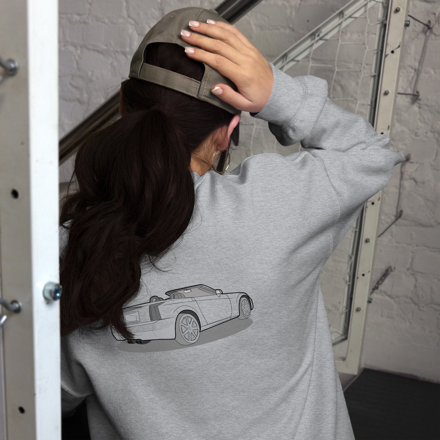 2006 XLR Double Sided Unisex Sweatshirt For Cadillac Enthusiasts (2 Colors Available)