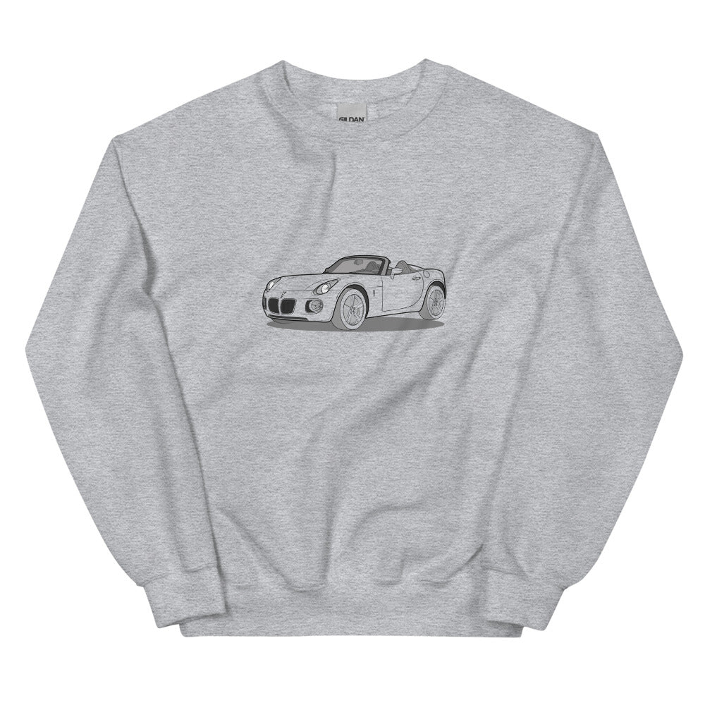2008 Pontiac Solstice Convertible GXP Double Sided Unisex Sweatshirt (2 Colors Available)