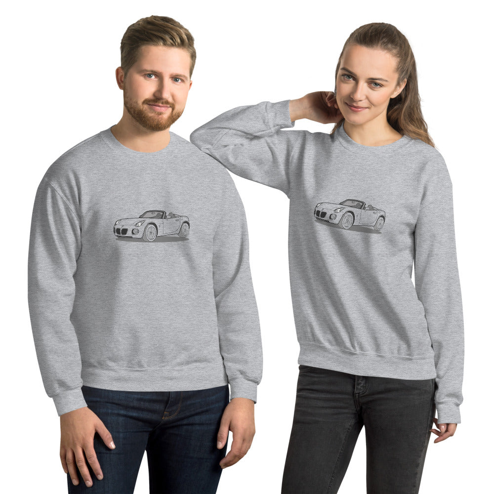 2008 Pontiac Solstice Convertible GXP Double Sided Unisex Sweatshirt (2 Colors Available)