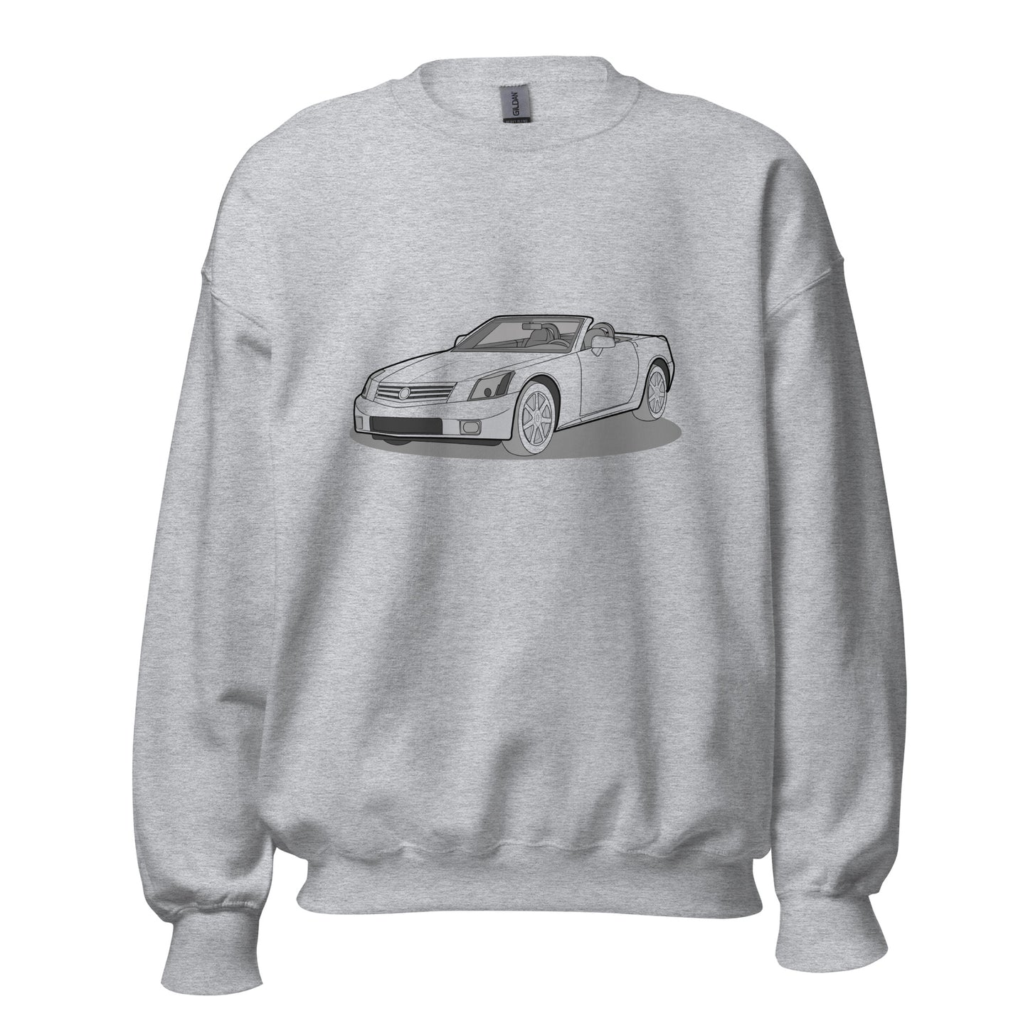 2006 XLR Double Sided Unisex Sweatshirt For Cadillac Enthusiasts (2 Colors Available)