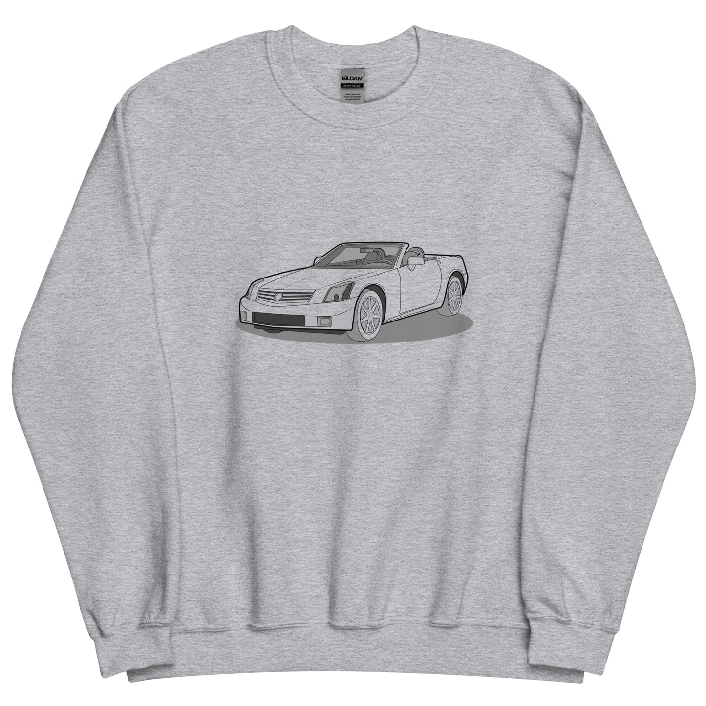 2006 XLR Double Sided Unisex Sweatshirt For Cadillac Enthusiasts (2 Colors Available)