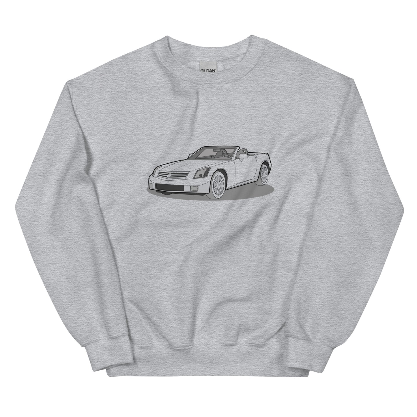 2006 XLR Double Sided Unisex Sweatshirt For Cadillac Enthusiasts (2 Colors Available)