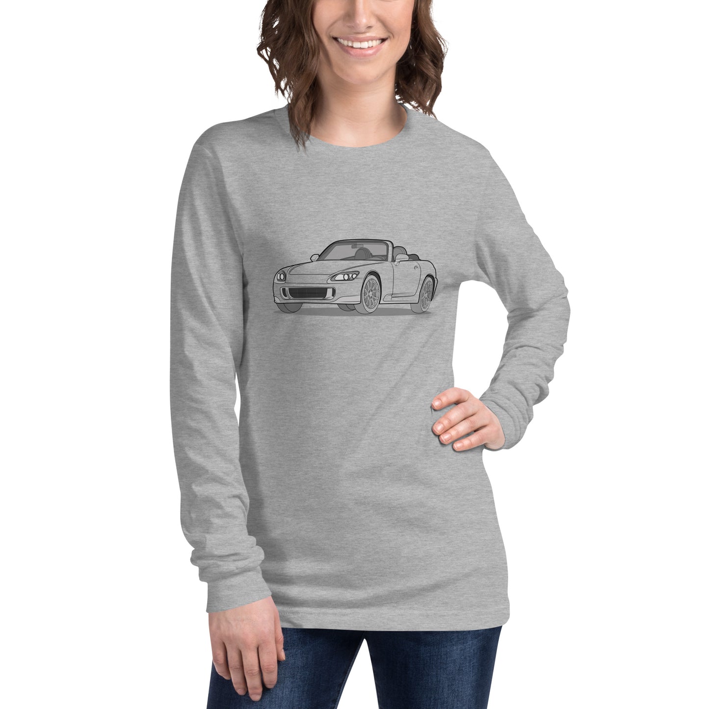 2007 Honda S2000 Premium Double Sided Unisex Long-Sleeve Shirt (3 Colors Available)