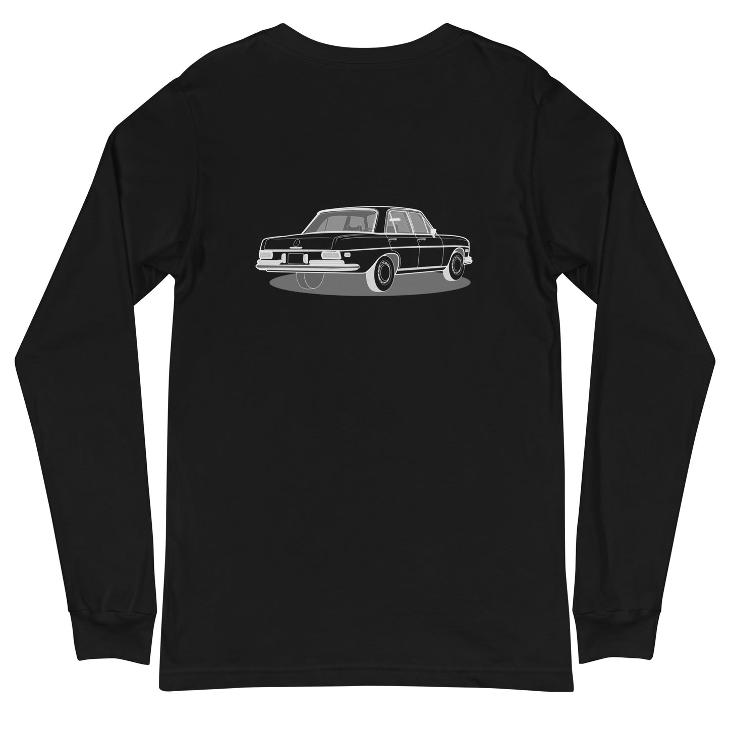 1972 Mercedes 280 SE Premium Double Sided Unisex Long-Sleeve Shirt (3 Colors Available)