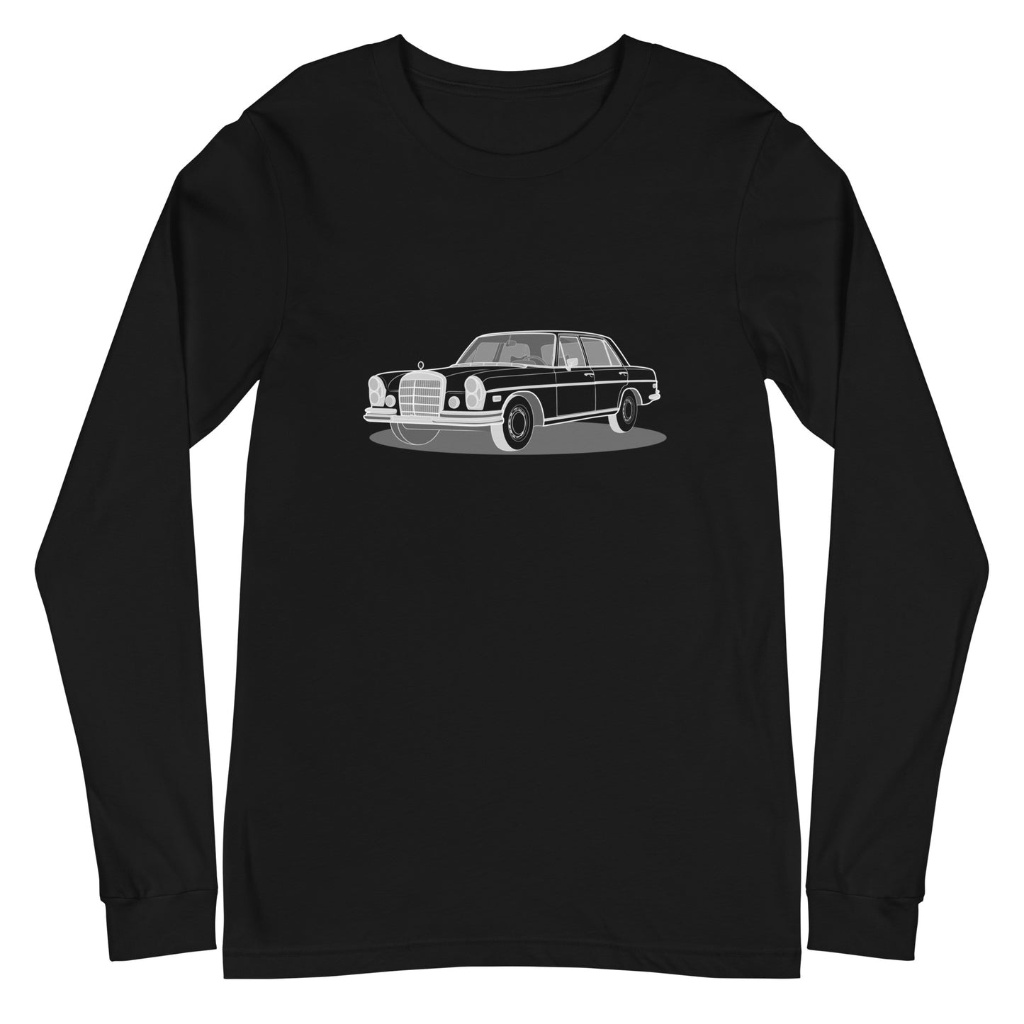 1972 Mercedes 280 SE Premium Double Sided Unisex Long-Sleeve Shirt (3 Colors Available)