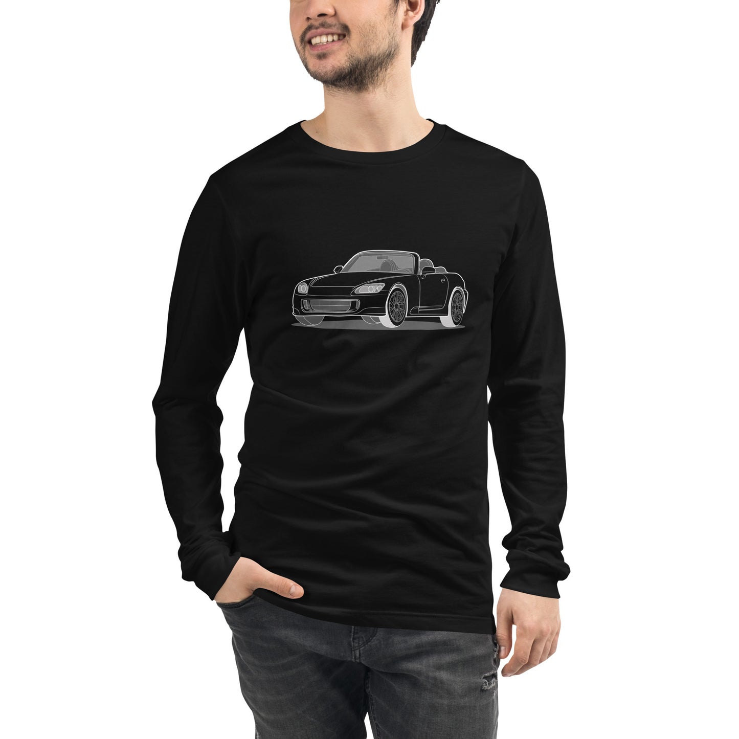 2007 Honda S2000 Premium Double Sided Unisex Long-Sleeve Shirt (3 Colors Available)
