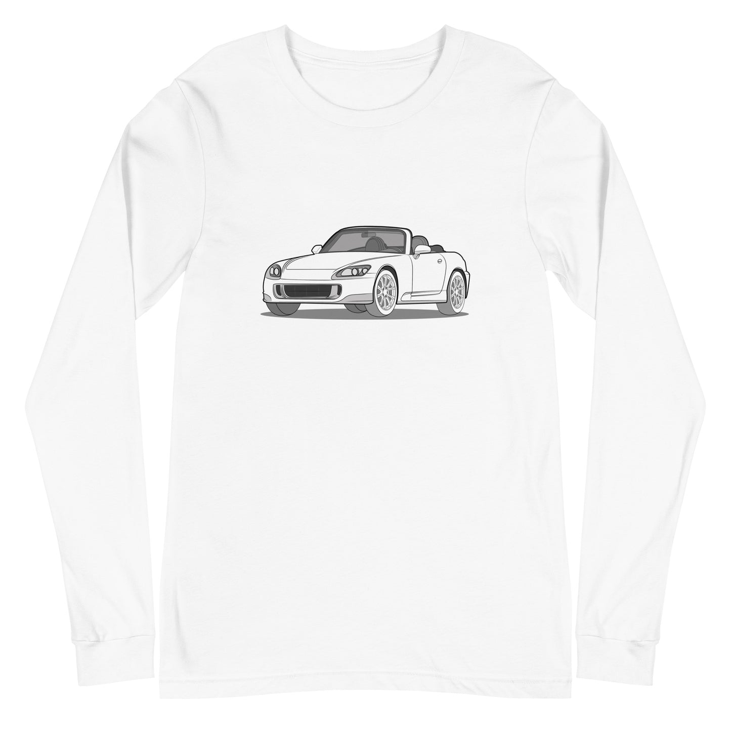 2007 Honda S2000 Premium Double Sided Unisex Long-Sleeve Shirt (3 Colors Available)
