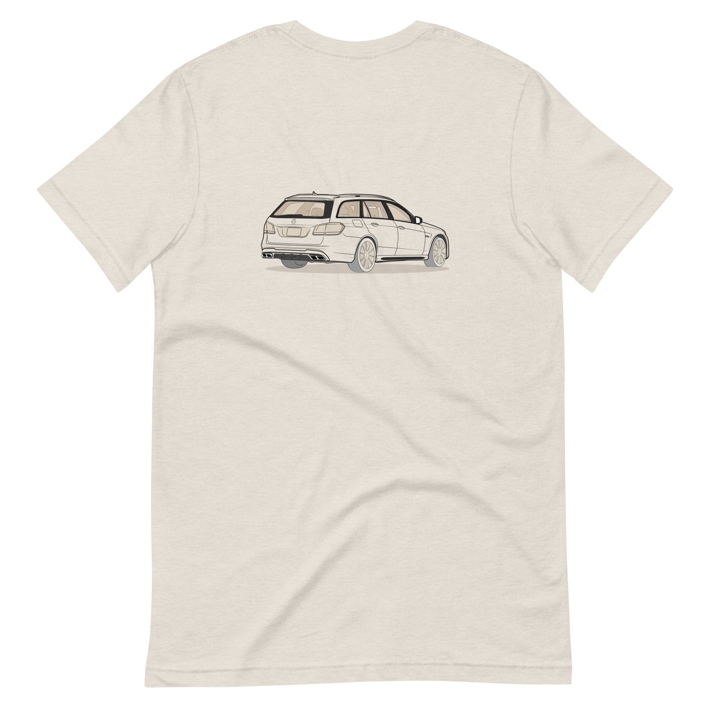 2016 Mercedes E63 AMG S Wagon W212 Heather Dust Double Sided Unisex T-Shirt