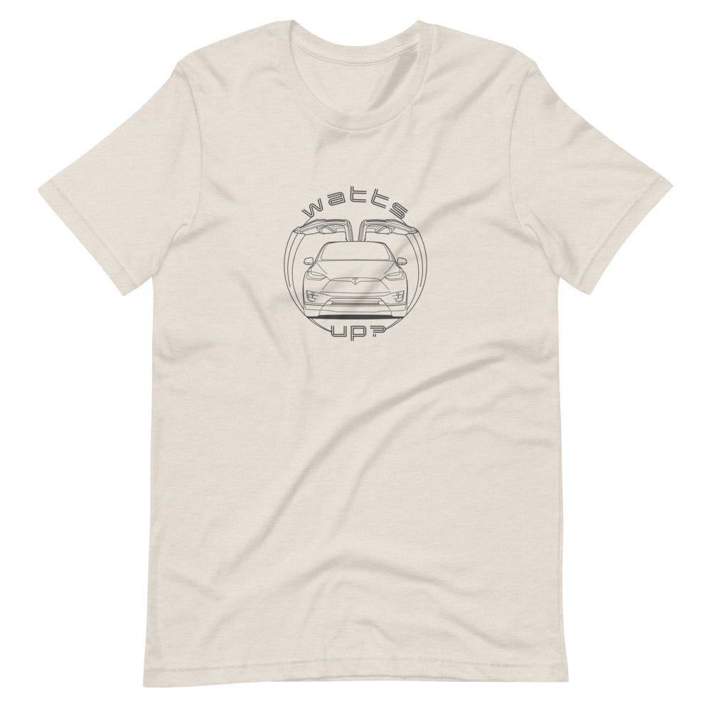 Falcon Wings Watts Up Heather Dust Unisex T-Shirt