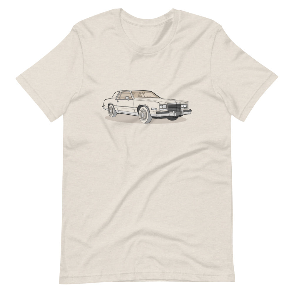 1985 Cadillac Eldorado Heather Dust Double Sided Unisex T-Shirt