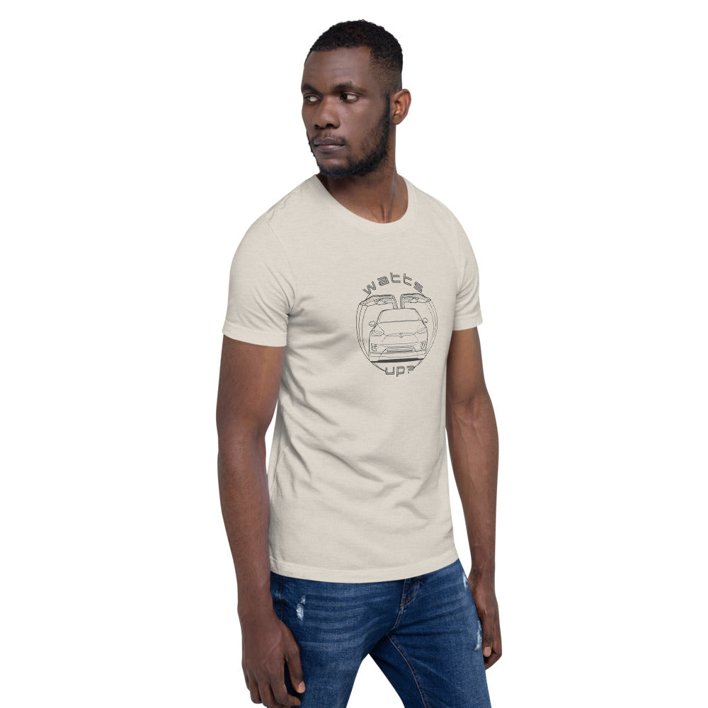 Falcon Wings Watts Up Heather Dust Unisex T-Shirt
