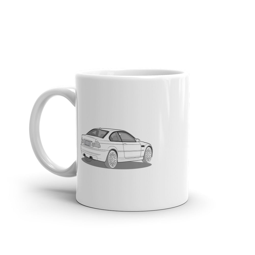 2006 BMW E46 M3 Coupe Double Sided 11 oz. Mug