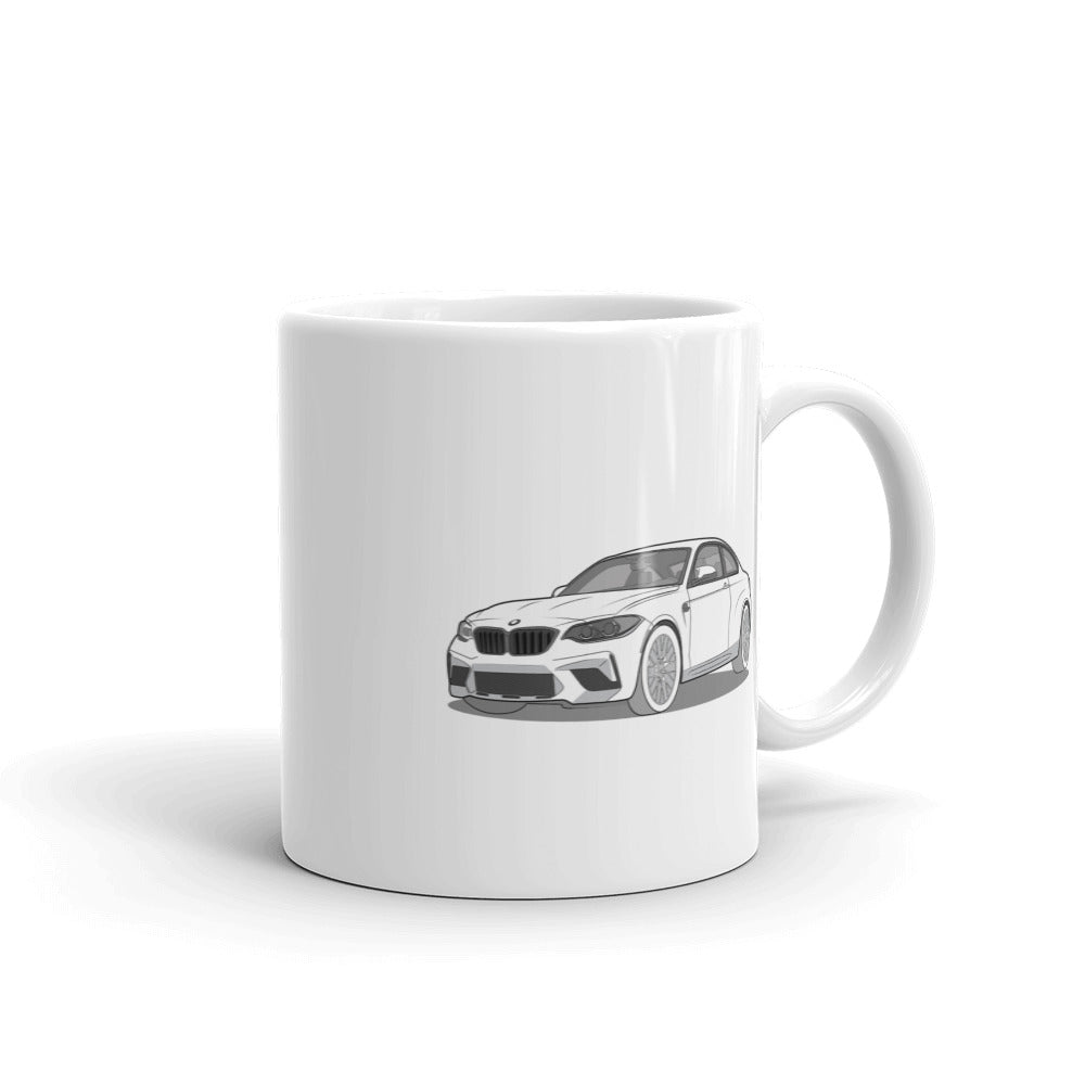 2020 BMW M2 F87 Coupe Double Sided 11 oz. Mug