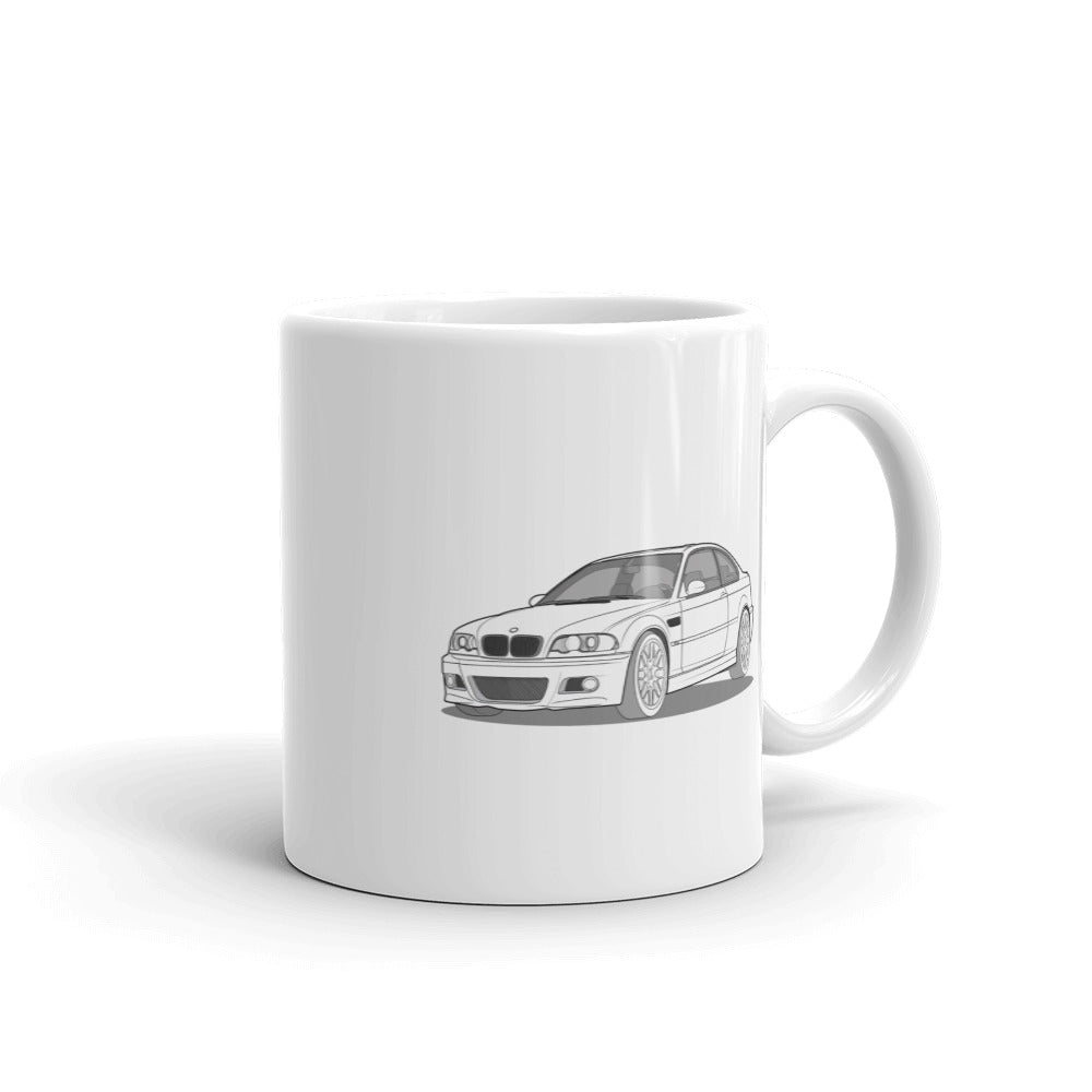 2006 BMW E46 M3 Coupe Double Sided 11 oz. Mug